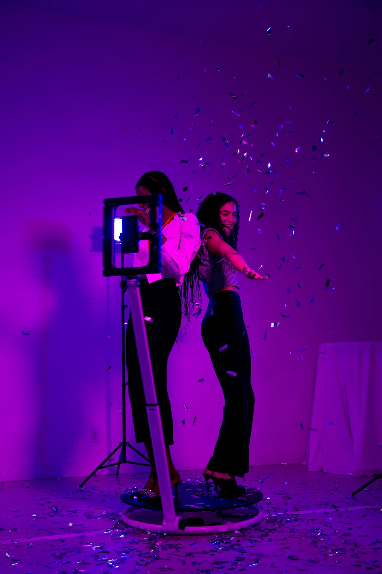 360 photo booth party in Bend, Oregon